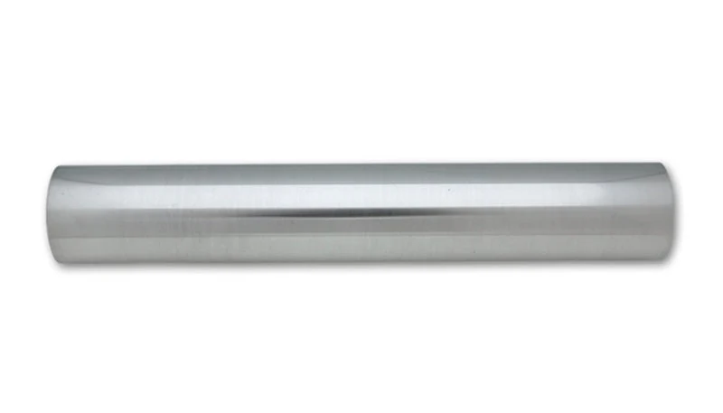 Vibrant 4.5in OD T6061 Aluminum Straight Tube 18in Long - Polished - Image 2