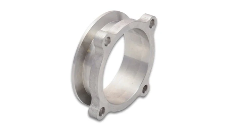 Vibrant 4 Bolt Flange 3in Round to 3in V-Band Transition - Image 2