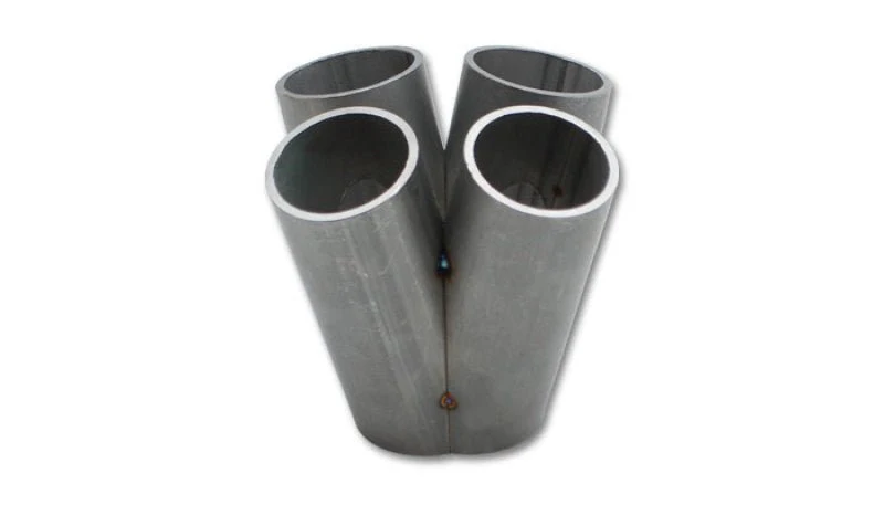 Vibrant 4 into 1 SS Turbo Mani Collector for All T4 in Flange 48mm Pipe OD 4.75in tall 78mmx64mm out - Image 2