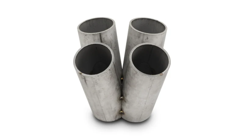 Vibrant 4 into 1 SS Turbo Manifold Merge Collector for T4 Divided Flange (48mm Pipe OD 4.5in tall) - Image 2