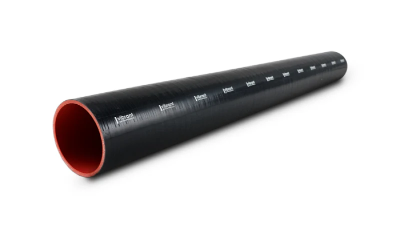 Vibrant 4 Ply Reinforced Silicone Straight Hose Coupling - 2.25in I.D. x 36in long (BLACK) - Image 4