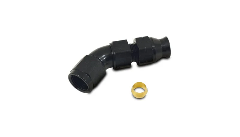 Vibrant 45 Degree 1/2in Tube to Female 8AN Adapter - Image 2
