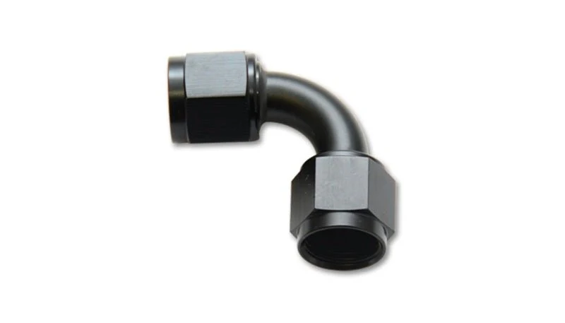 Vibrant -4AN Female 90 Degree Union Adapter (AN to AN) - Anodized Black Only - Image 2