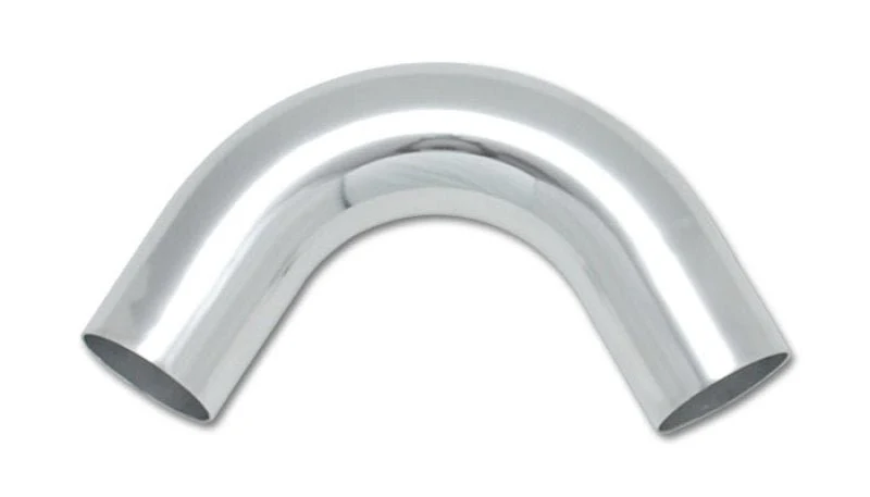 Vibrant 4in O.D. Universal Aluminum Tubing (120 degree Bend) - Polished - Image 2