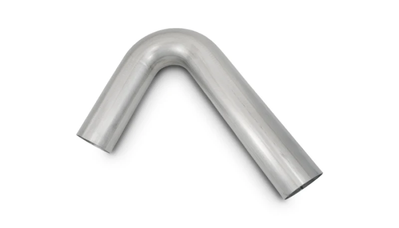 Vibrant 4in OD x 4in CLR 304 Stainless Steel Tubing 120 Degree Mandrel Bend