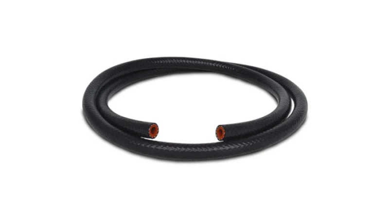 Vibrant 5/8in (16mm) I.D. x 20 ft. Silicon Heater Hose reinforced - Black - Image 3