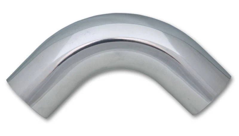 Vibrant 5in OD T6061 Aluminum Mandrel Bend 90 Degree - Polished - Image 2