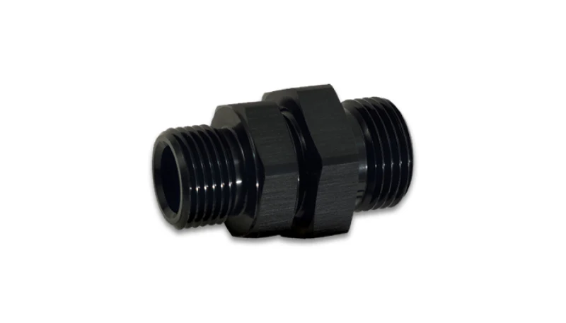 Vibrant -6 ORB Male to Male Union Adapter - Anodized Black - Image 2