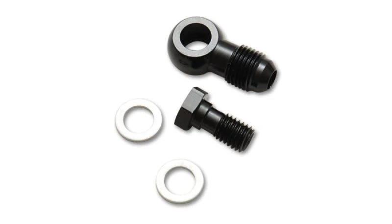 Vibrant -6AN Male Banjo Fitting 12mm x 1.0 Metric Aluminum + 2 Washers - Image 2