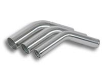 Vibrant .75in O.D. Universal Aluminum Tubing (45 Degree Bend) - Polished - Image 2