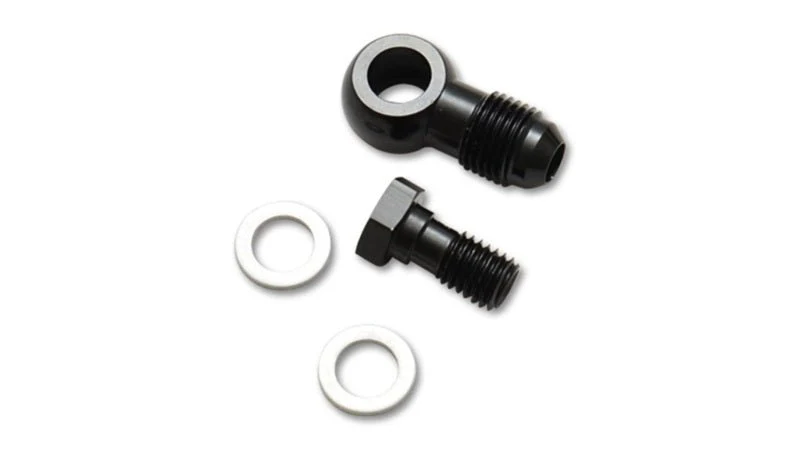 Vibrant -8AN Male Banjo Fitting 14mm x 1.5 Metric Aluminum + 2 Washers - Image 2