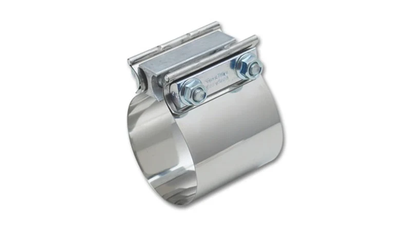 Vibrant Easy Seal SS Exhaust Sleeve Butt Joint Clamp for 2.25in O.D. Tubing - Image 2