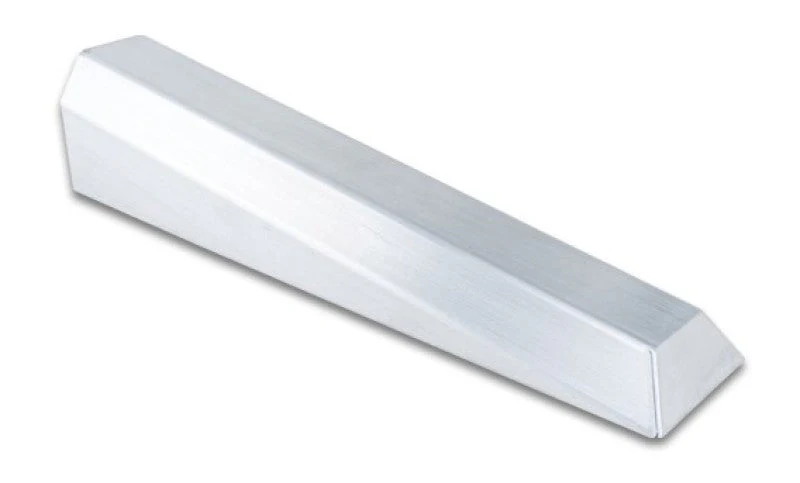 Vibrant I/C End Tank 4.5in Wide 22in Long 3in Tall Use w/ Vertical I/C Core 12853 - 5052 Aluminum - Image 2