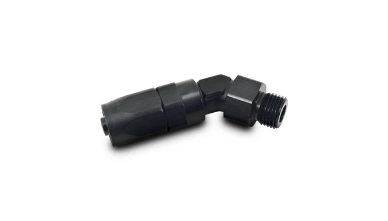 Vibrant Male -8AN 45 Degree Hose End Fitting - 3/4-16 Thread (8)