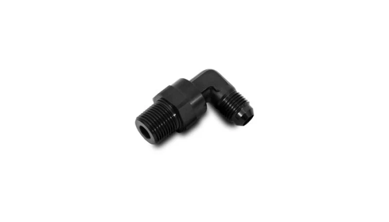 Vibrant Male AN to Male NPT 90 Degree Swivel Adapter -6 AN to 1/2in NPT - Image 2