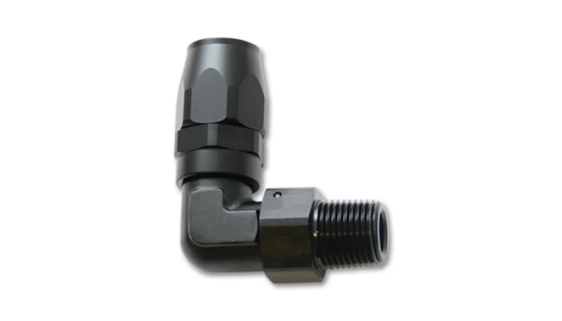 Vibrant Male NPT 90 Degree Hose End Fitting -8AN - 1/2 NPT - Image 3