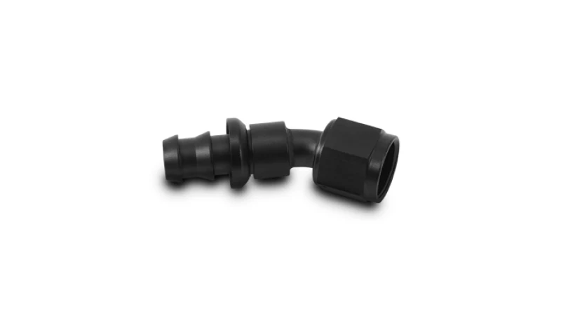 Vibrant Push-On 30 Degree Hose End Elbow Fitting Size -4AN - Image 3