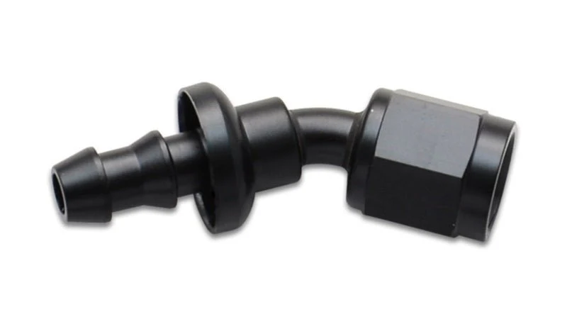 Vibrant Push-On 30 Degree Hose End Elbow Fitting Size -8AN - Image 2