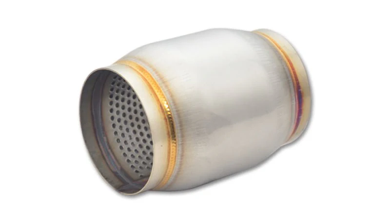 Vibrant SS Race Muffler 3in inlet/outlet x 5in long - Image 2