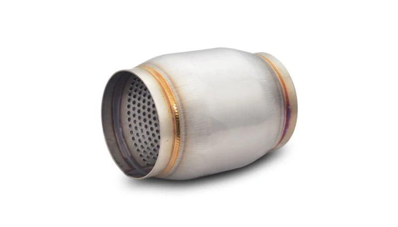 Vibrant SS Race Muffler 4.5in inlet/outlet x 5in long - Image 3