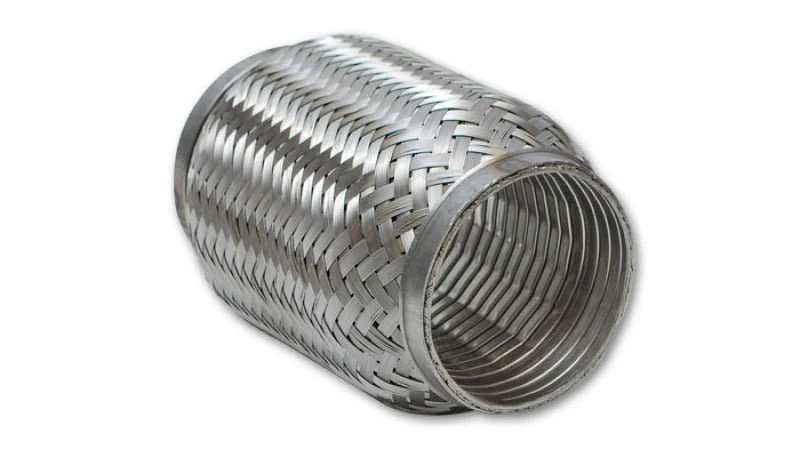 Vibrant SS Turbo FLEX Coupling with Interlock Liner 2.25in inlet/outlet x 4in long - Image 2