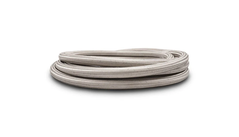 Vibrant Stainless Steel Braided Flex Hose w/PTFE Liner AN -6 (150ft Roll) - Image 3