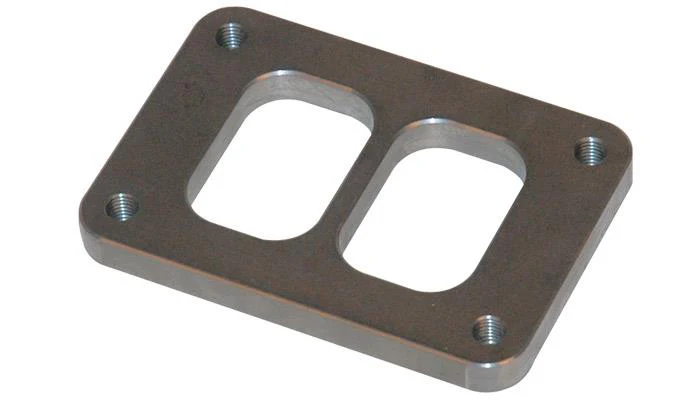 Vibrant T06 Turbo Inlet Flange (Divided Inlet) T304 SS 1/2in Thick - Image 5