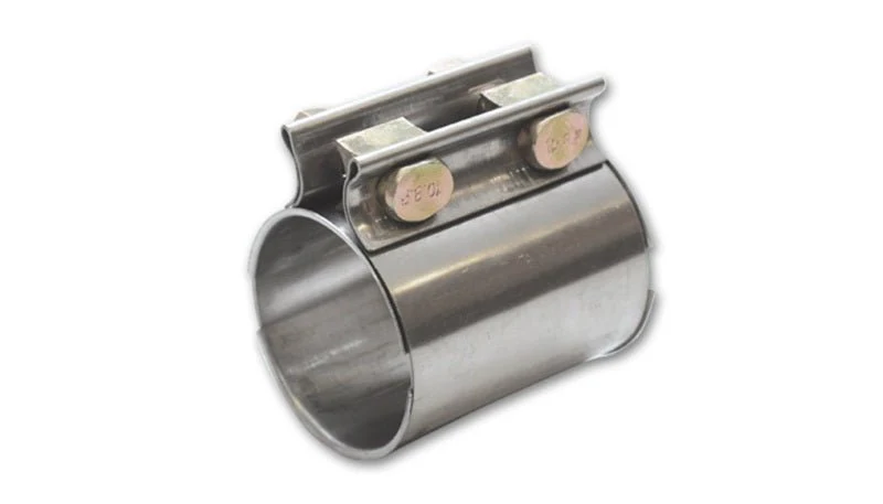 Vibrant TC Series Heavy Duty SS Exhaust Sleeve Butt Joint Clamp for 3.5in O.D. Tubing - Image 3