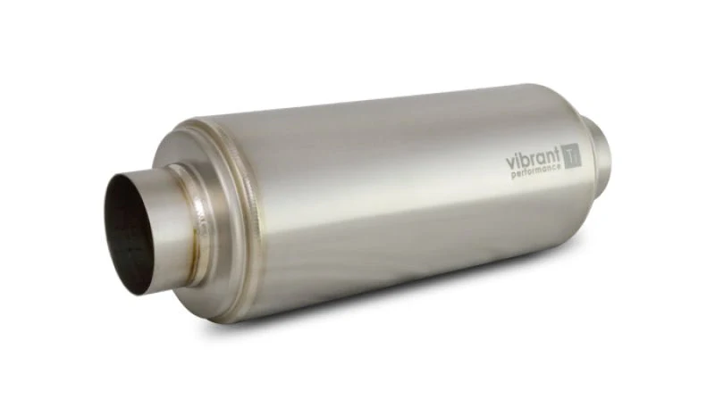 Vibrant Titanium Resonator 2.5in. Inlet / 2.5in. Outlet x 16in. Long - Image 3