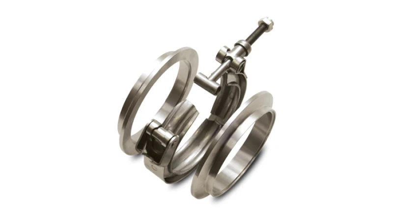 Vibrant Titanium V-Band Flange Assembly for 4in OD Tubing - Image 2