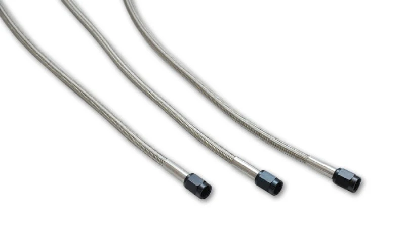 Vibrant Univ Oil Feed Kit 4ft Teflon lined S.S. hose with two -4AN female fittings preassembled - Image 2