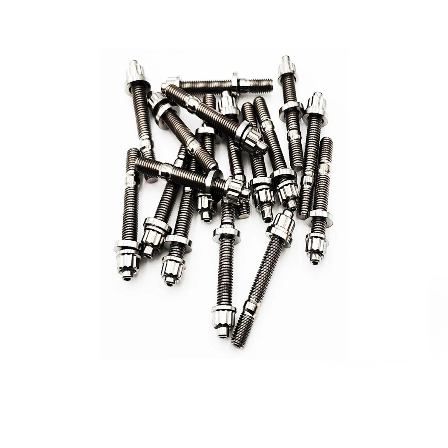 BLOX Racing XTREME Titanium Intake/Exhaust Manifold Studs - Raw and Burnt - Image 5